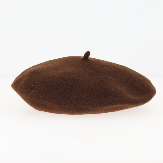 Trendy brown beret Flora Laine Trendy brown beret Flora Laine