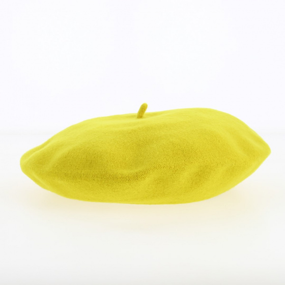 Trendy yellow beret Flora Laine Trendy yellow beret Flora Laine