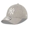 Grey Essential Jersey Strapback Cap - New Era
