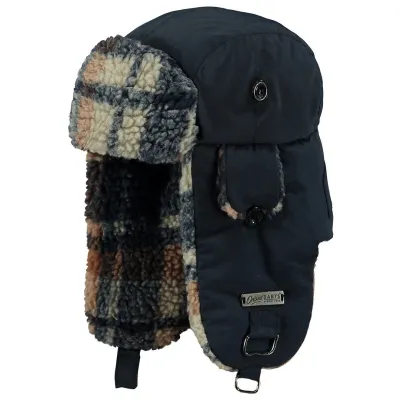 Kamikaze Navy Blue Chapka for children -Barts