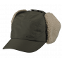 Boise Black Ear Flap Cap - Barts