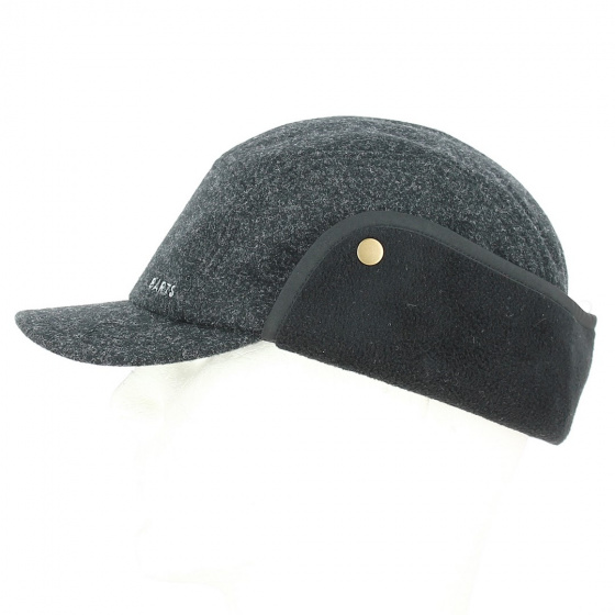 Deltana 5 Panel Earflaps Black - Barts