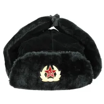 Chapka URSS noir - Traclet
