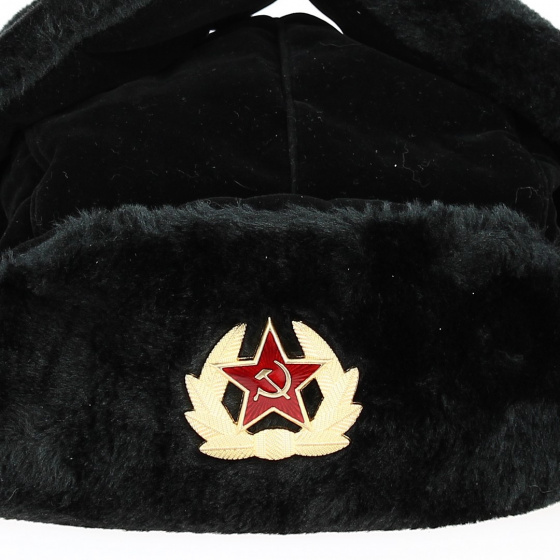 Chapka URSS noir - Traclet