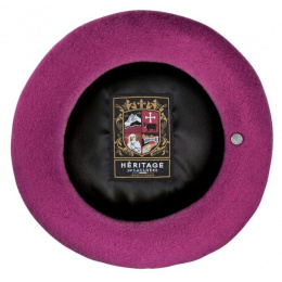 Beret l'authentique Héritage by Laulhère - purple