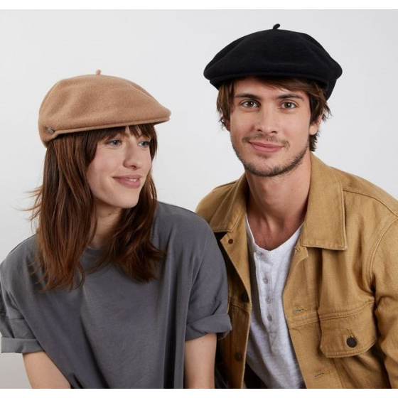 St Jean Camel Beret Cap - Heritage by Laulhère