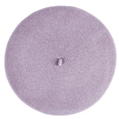 Béret Paris Laine Lavande - Héritage par Laulhère