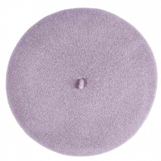 Lavender Wool Paris Beret - Heritage by Laulhère