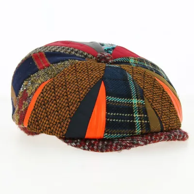Hatteras Sanremo Patchwork Wool Cap - Traclet