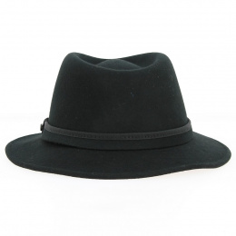 Black wool traveller hat - Traclet