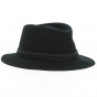 Chapeau traveller en laine noir - Traclet