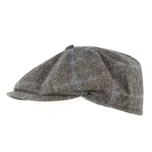 Arnold Wool Chevron Brown & Blue Cap - Traclet