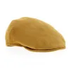 Casquette cuir plate Moutarde - Alfonso d'Este