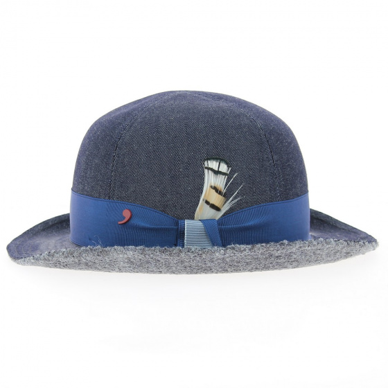 Chapeau melon Coton Bleu Jean - Alfonso d'este