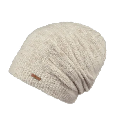 Bonnet Long Beige Acrylique - Barts