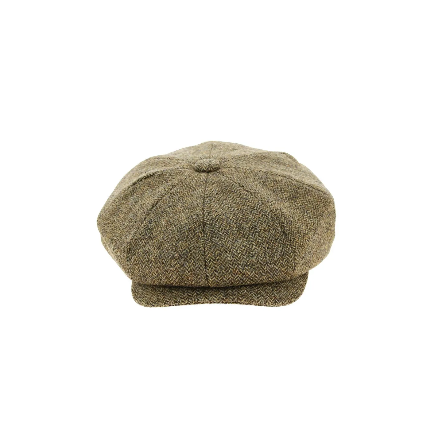 Arnold Chevron Cap - Heathered Brown & Beige - Traclet Reference: 16975| Traclet Hat Shop