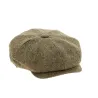 Arnold Chevron Cap - Heathered Brown & Beige - Traclet Reference: 16975| Traclet Hat Shop