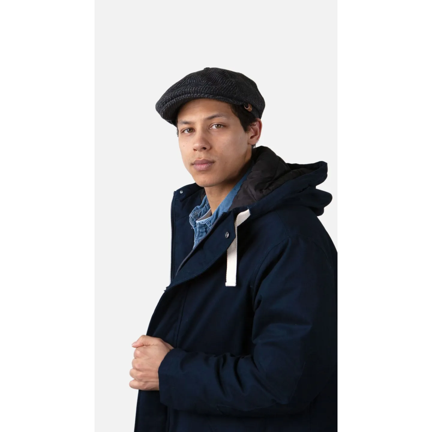 Black Jamaica Flat Cap - Barts Reference: 16977 Chapellerie Traclet