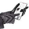 Gants Femme Tactiles Polaire Recyclée Gris - Isotoner  Reference : 16980| Chapellerie Traclet