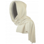 Karlini Hooded Scarf Cream - Barts