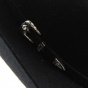 Western Hat Broken Horn 4X Black Wool Felt - Bullhide