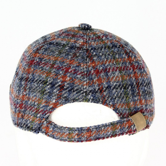 Casquette Baseball Plivory Laine Bleu et Bordeaux - Crambes