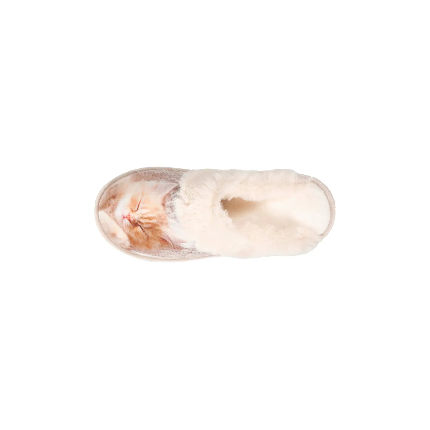 Chaussons Mules Femme Imprimé Chat - Isotoner   - Boutique Traclet Reference : 17015| Chapellerie Traclet