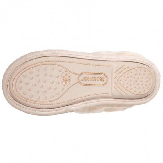 Chaussons Mules Femme Imprimé Chat - Isotoner