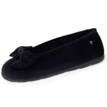 Women's Ballet Flats Ergonomic Sole Black - Isotoner - Traclet Shop Reference: 17021| Traclet Hat Shop