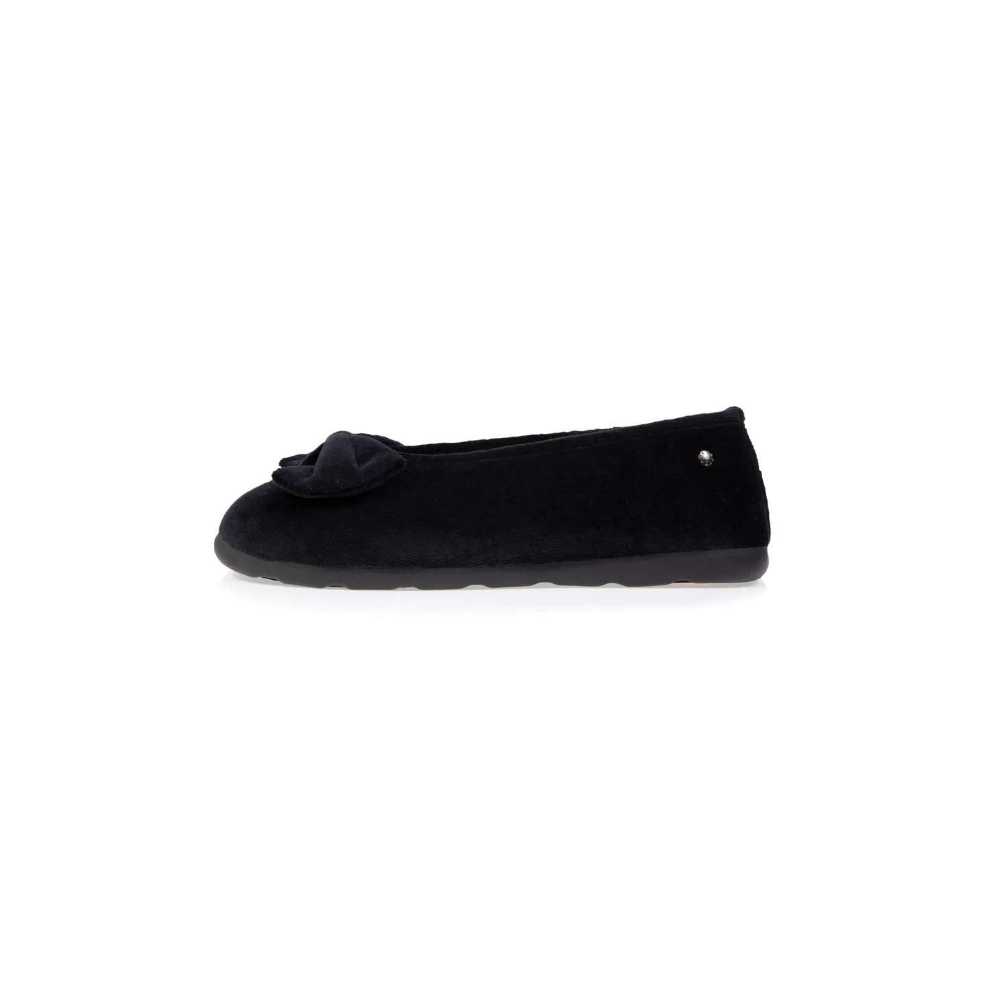 Women's Ballet Flats Ergonomic Sole Black - Isotoner - Traclet Shop Reference: 17021| Traclet Hat Shop