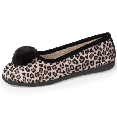 Women's Ballet Flats with EVERYWEAR™ Sole Panther - Isotoner - Traclet Boutique Reference: 17029| Traclet Hat Shop