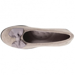 Women's ballerinas with EVERYWEARâ„¢ golden pea soles - Isotoner