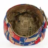 Casquette Hatteras Laine Rouge et Bleu - Stetson