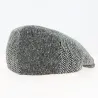 Oxford Flat Cap Wool and Silk Grey - Traclet