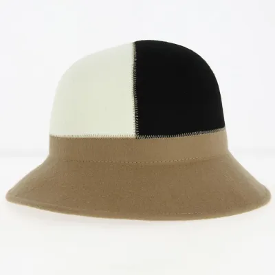 Camel wool felt cloche hat - Traclet