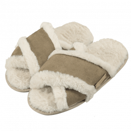 Slippers Yuno Fake fur Light brown - Barts