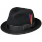 Hat Player Sandata Felt Wool Black - Stetson