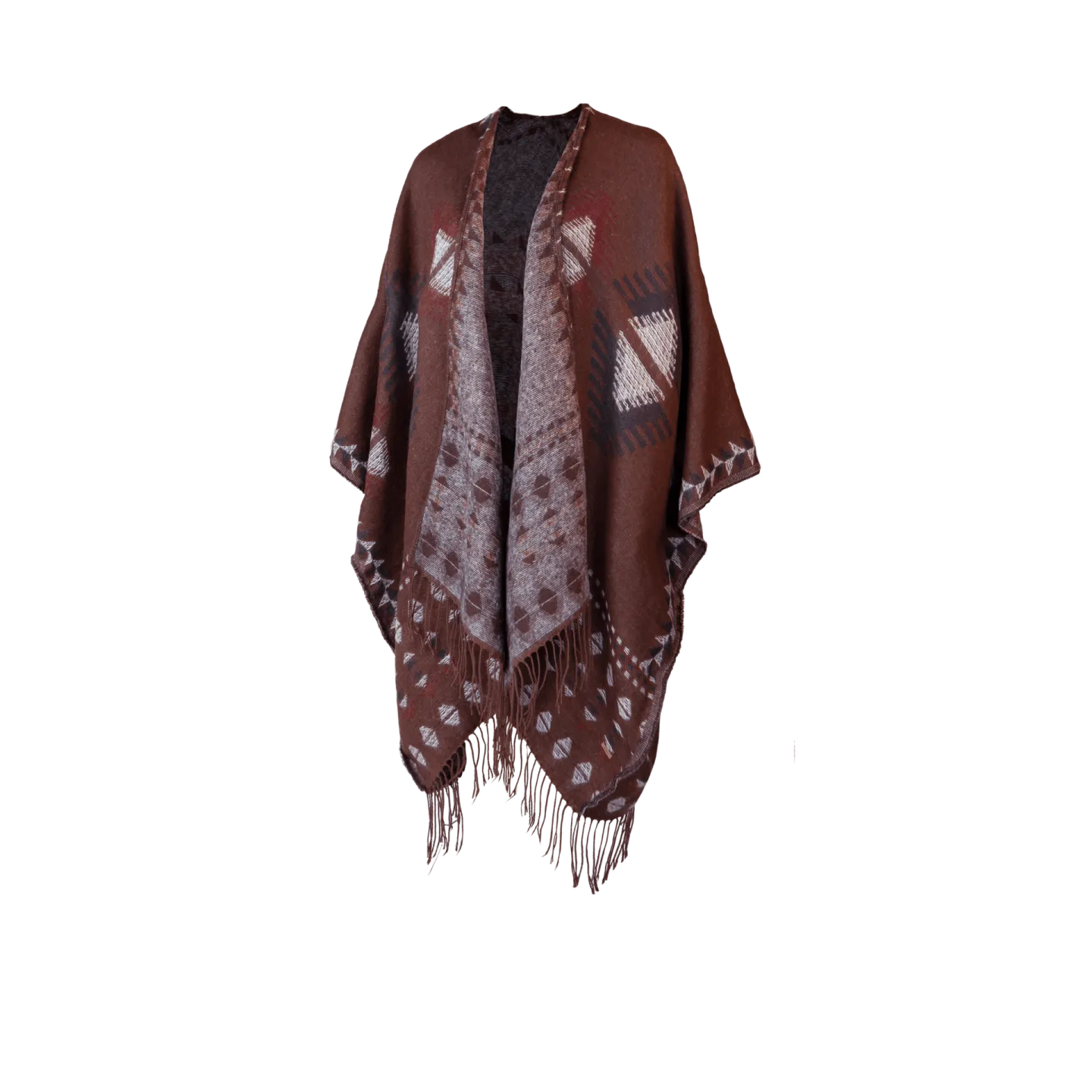 Poncho Layula Marron - Barts