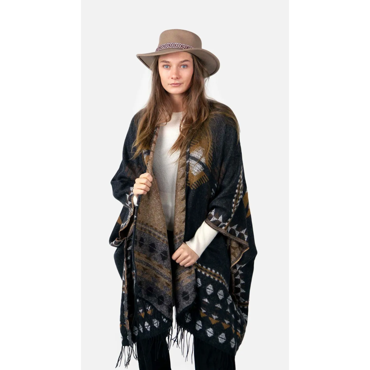 Poncho Layula Black - Barts
