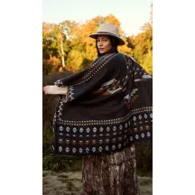 Poncho Layula Noir - Barts