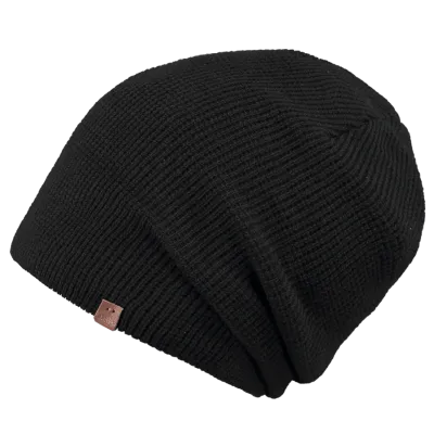 Bonnet Long Coler Noir - Barts