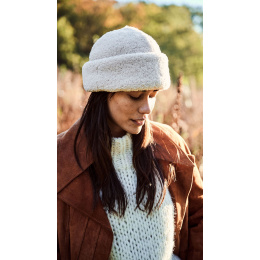 Teddybow Toque Cream Faux Fur - Barts