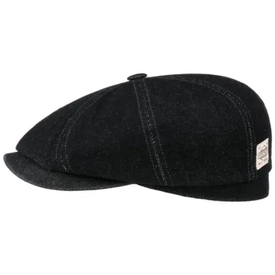 Hatteras Cap Denim Jean Cotton Black - Stetson
