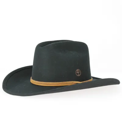 Chapeau Western Oyen Feutre Laine Noir- Stetson