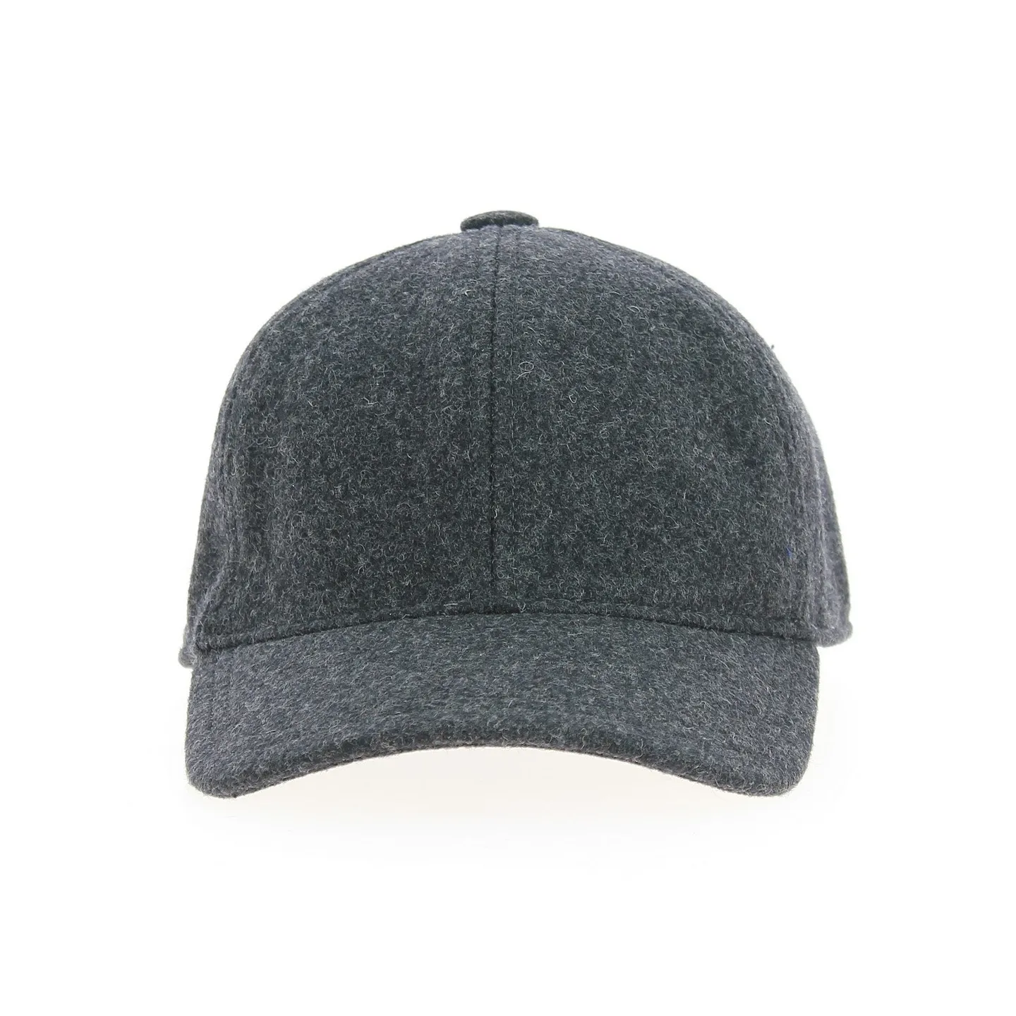 Anthracite Grey Baseball Cap made in France