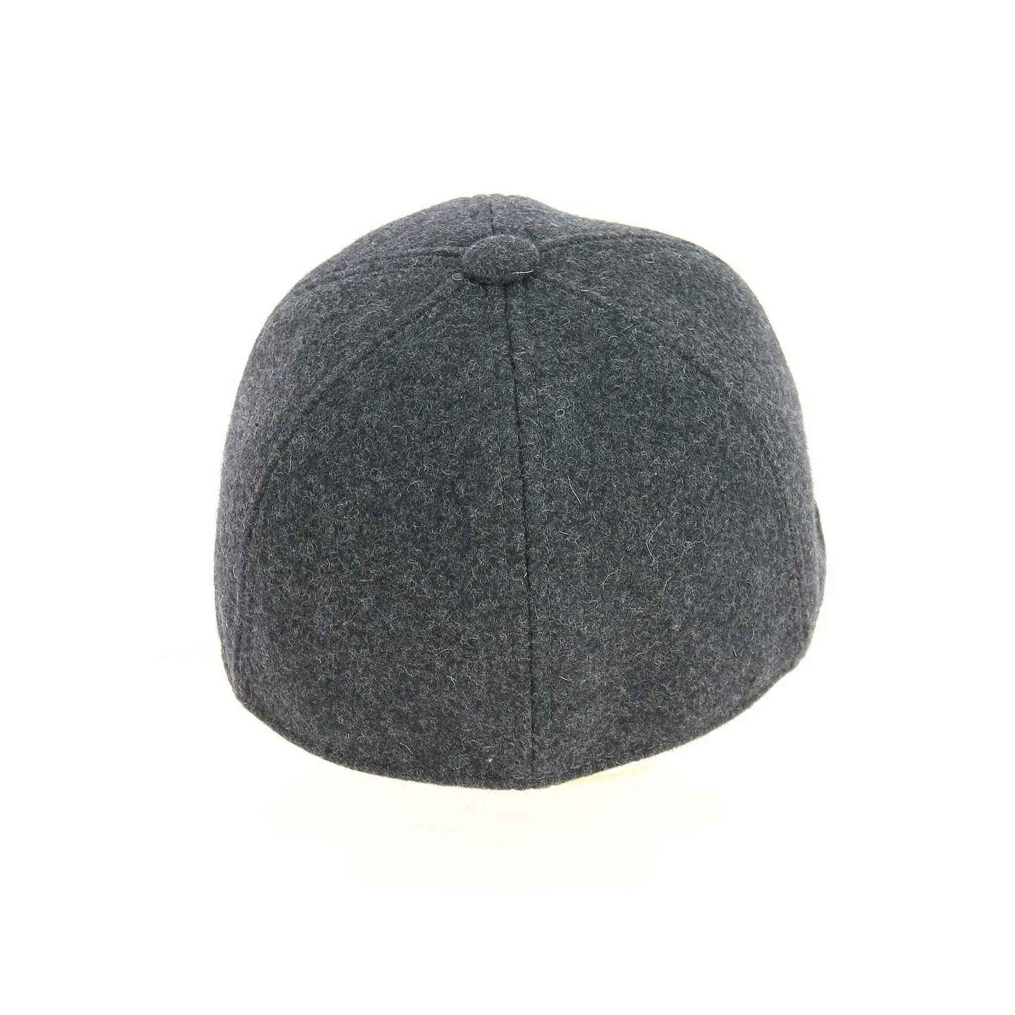 Anthracite Grey Baseball Cap made in France