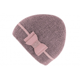 Women's Beanie Nina Pink & Grey - Traclet