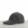Anthracite Grey Baseball Cap made in France