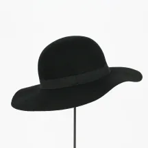 Capeline feutre Noir - Traclet