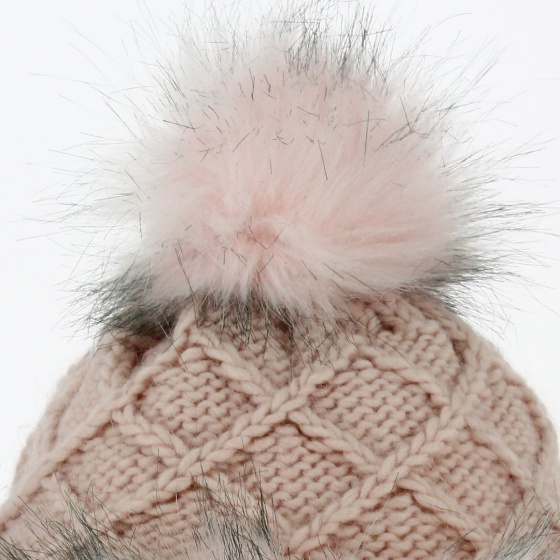Tania pink pompon hat - Starling